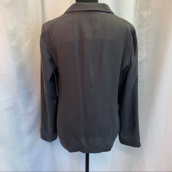 Aritzia Talula gray Kent Open front blazer size 4 - Picture 4 of 10